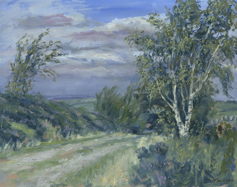 Birch on the Heathery Track