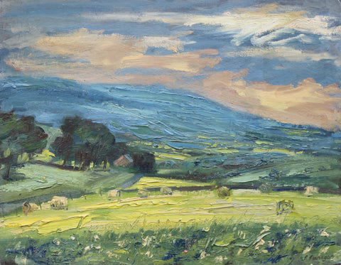 Harvest Fields. (exhibited at the Biscuit Factory)