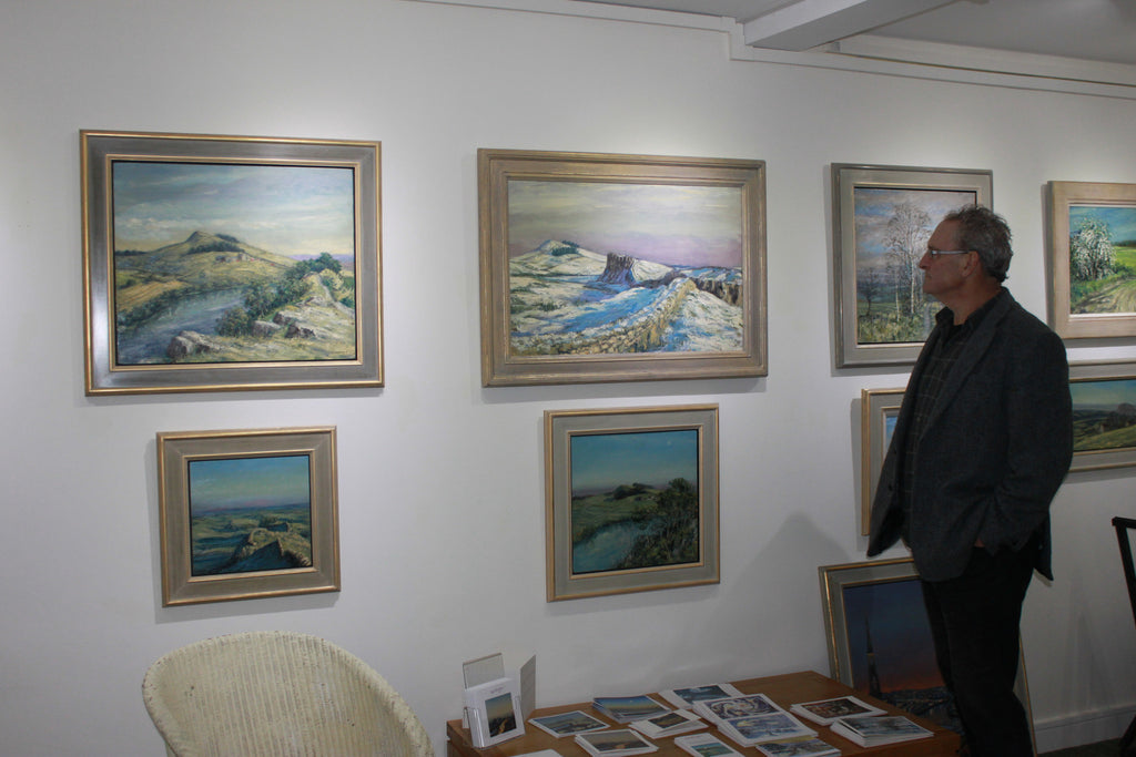 Exhibition at my gallery in Hexham, November 2015