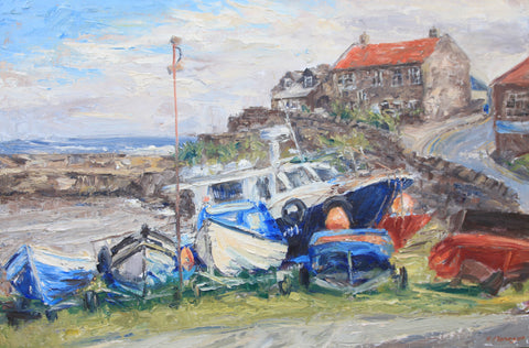 Craster, Beached Boats