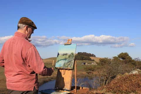 Painting on Hadrian's Wall