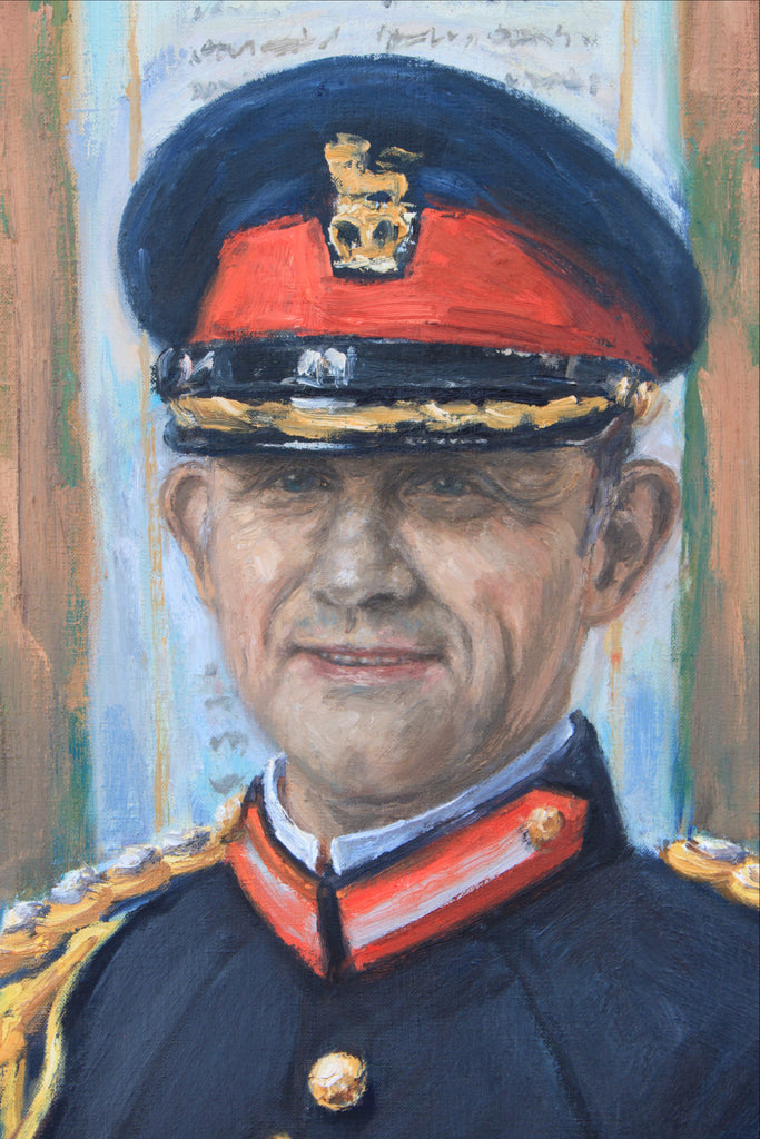 Colonel David Bates, detail